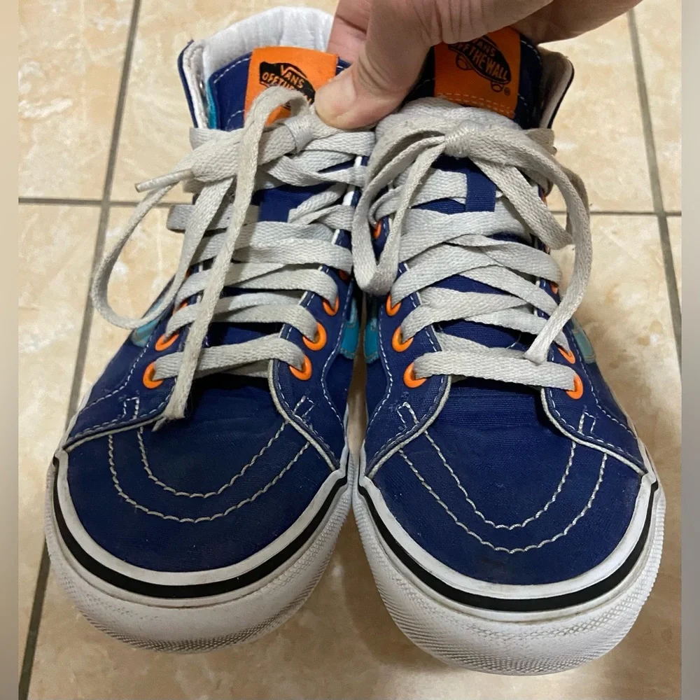 Rare Vans Limited Edition High‎ Top NY Islanders Hockey fisherman Youth 6